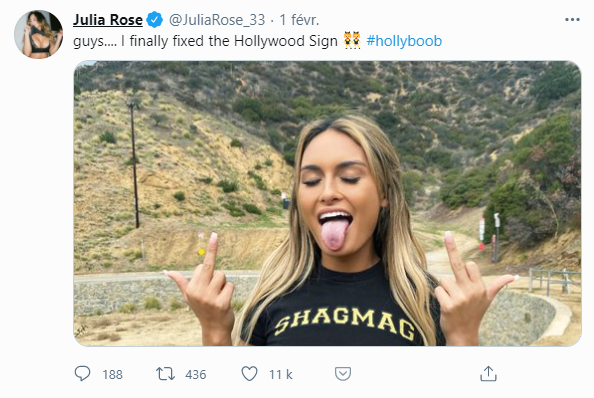 Rose 33 julia Instagram deleted